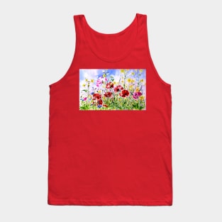 Poppies field Tank Top